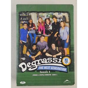 Degrassi The Next Generation Season 2 DVD Box Set 4-Disc Aubrey Graham Drake